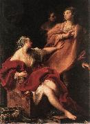 BATONI, Pompeo Sensuality dhg oil on canvas